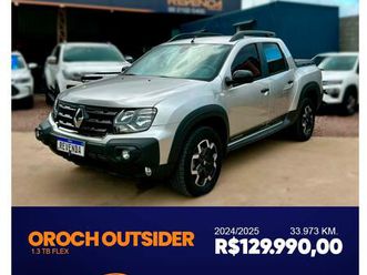 renault oroch 1.3 tce outsider cvt