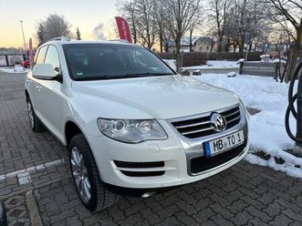 volkswagen touareg v6 tdi tüv neu, leder