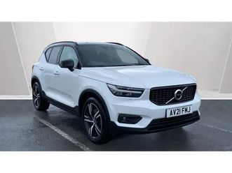 2021 volvo xc40 recharge 1.5 t5 recharge phev r design 5dr auto