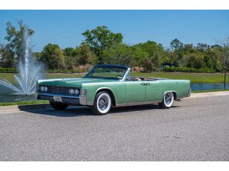 1965 lincoln continental convertible