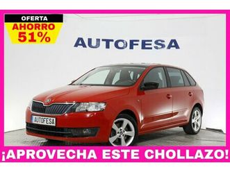 skoda rapid 1.2 tsi style 110cv 5p # techo panoramico, navy