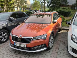 skoda superb 2.0 tdi scr 4x4 scout dsg