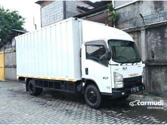 2022 isuzu elf 4.8 nmr l truck mulus+banbaru murah cdd long isuzu elf nmr l box besi 2022 bok 6 ban