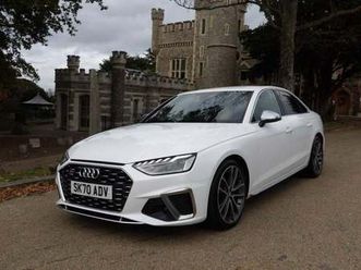 2020 audi s4 3.0 tdi v6 saloon 4dr diesel tiptronic quattro euro 6 (start/stop) (347 ps) saloon diesel a...