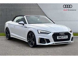 2021 audi a5 40 tfsi 204 edition 1 2dr s tronic convertible petrol automatic