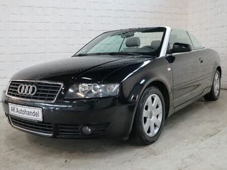 audi a4 cabriolet 2.4 xenon leder klima temp.shz pdc