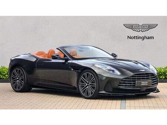 aston martin db12 convertible v8 volante 2dr auto