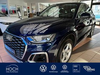 audi q5 45 sportback 2.0 tfsi quattro sline led+mmi
