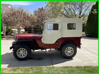 1948 jeep willys cj-2a original engine & tranny stock number 444194