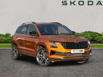 skoda karoq 1.5 tsi sportline 5dr dsg suv 2022, 11054 miles, £23995 - 33002125 - exchangeandmart.co.uk