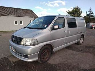 toyota hiace, panel van, 2007, 280 d-4d, lwb, with pull out bed box