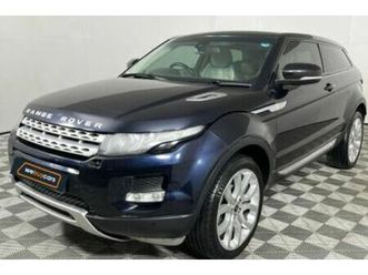 2012 land rover range rover evoque 2.0 si4 dynamic coupe
