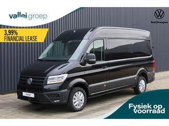 volkswagen crafter exclusive l3h3 140pk automaat | nieuw model | bpm vrij | achteruitrijcamera | led koplampen | navigatie | stuurwiel verwarmd | park assist | 