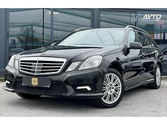 mercedes-benz e-razred e 350 cdi aut amg 4matic usnje masaža kljuka navi