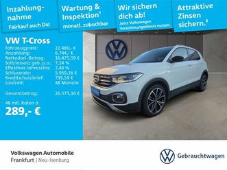 t-cross 1.5 tsi dsg style navi sitzheizung dab+