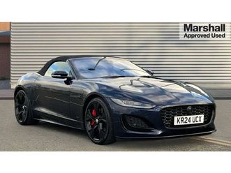 jaguar f-type 5.0 p450 supercharged v8 75 plus 2dr auto awd convertible 2024, 5662 miles, £65990 - 33001958 - exchangeandmart.co.uk