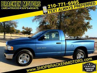 2004 dodge ram 1500 st 2wd