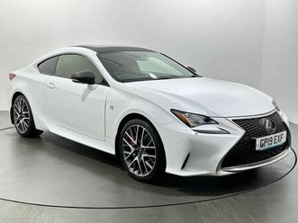 lexus rc 300h 2.5 300h f sport e-cvt euro 6 (start/stop) 2dr