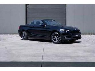 bmw série 2 218 d cabrio line sport auto