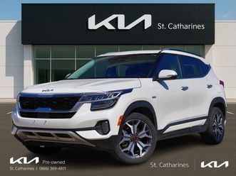 kia seltos sx awd * * carfax * * авто кредит * *