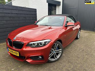 bmw 2-serie cabrio - 220i high executive edition, m-sport, dealer onderhouden