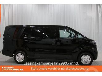 339km wltp. 6,6m3. 2 skyvedører. kr 526.987.- ink mva.