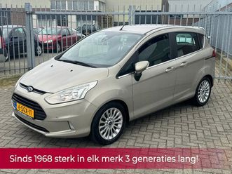 ford b-max - 1.0 ecoboost titanium nl auto nap camera l navi l cruise l trekhaak l pdc v+a l airco ecc