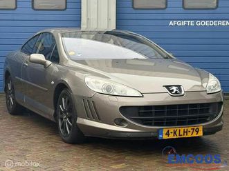 peugeot 407 coupé - 2.2-16v pack * airco * cruise control * liefhebbers auto