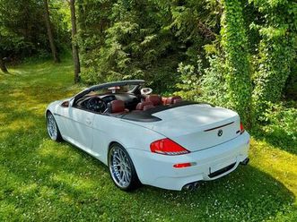 bmw 645 i cabriolet v8 pack m6 jantes 22 breyton/ gps/cuir/clim auto