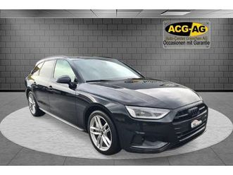 a4 avant 40 tdi advanced s-tronic ** voll-leder ** gr-navi ** anh-kupplung ** acc ** sitzmemory ** black edition ** modell 2021