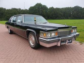 cadillac fleetwood limousine 1979 — oldtimers — marktplaats