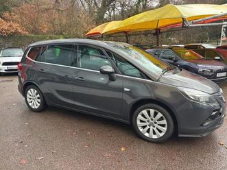 2015 vauxhall zafira tourer tech line mpv petrol manual