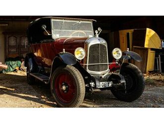 1926 citroen b12 torpédo a vendre