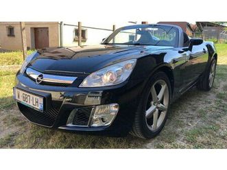 2007 opel gt noir manuel, 5 vitesses conduite à gauche in...