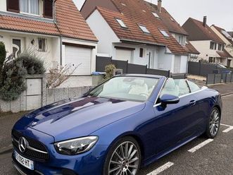 mercedes-benz classe e cabriolet 220d amg line