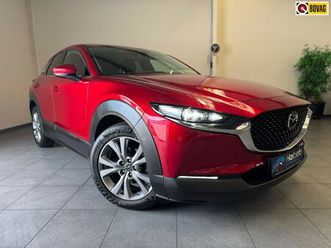 mazda cx-30 - 2.0 e-skyactiv-x m hybrid awd luxury /stuur, stoelverw/led/cruise/carplay/camera