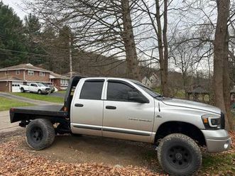 2006 dodge ram 2500 quad cab slt 6 ft flatbed with 5th wheel