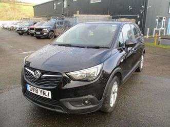 2018 vauxhall crossland x 1.2 se 5dr hatchback petrol manual