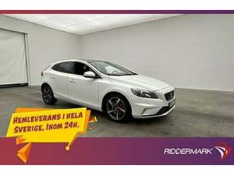 volvo v40 d4 190hk r-design voc värmare pano skinn navi