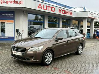 peugeot 301 1.6 benzyna lpg, salon polska , alufelgi tarnowskie góry