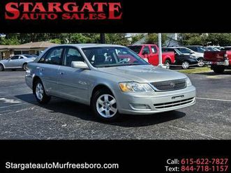 2002 toyota avalon 4dr sdn xl w/bucket seats (natl)