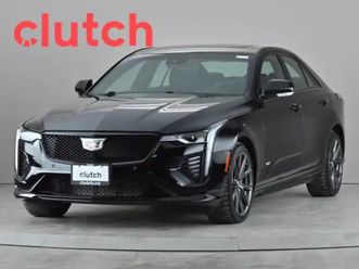 2024 cadillac ct4 v-series w/ apple carplay, heated front seats,