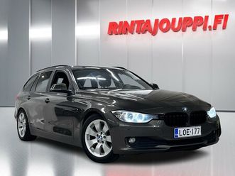 bmw 320 twinpower turbo f31 touring - 6 kk korotonta ja kulutonta maksuaikaa! - juuri katsastettu! / ketju vaihdettu 07/21 243tkm kohdalla / koukku / xenon / na