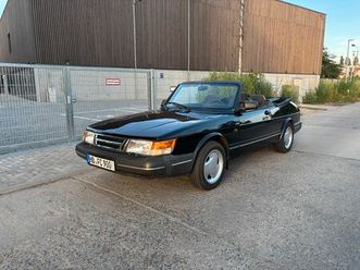 saab 900 cabrio bj. 1989 mit neuer hu/au - h-zulassung - oldtimer