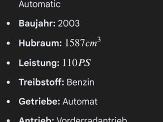 peugeot 206 cc roland garros, jg. 2004, handschaltung