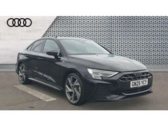audi a3 saloon 35 tfsi black edition 4dr s tronic saloon 2025, 7546 miles, £29885 - 33001660 - exchangeandmart.co.uk
