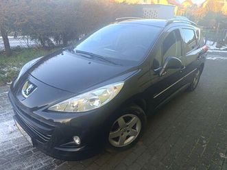 peugeot 207 1,4 benzyna wersja family panorama dach alufelgi elektryka świdwin • olx.pl