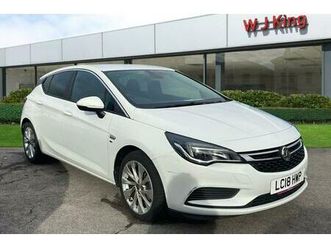 vauxhall astra 1.4i turbo se hatchback 5dr petrol manual euro 6 150 ps petrol