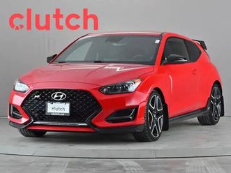 2022 hyundai veloster n dct w/ apple carplay, heated front seats