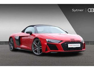 audi r8 5.2 fsi v10 quattro performance ed 2dr s tronic convertible 2024, 6002 miles, £155000 - 33004004 - exchangeandmart.co.uk